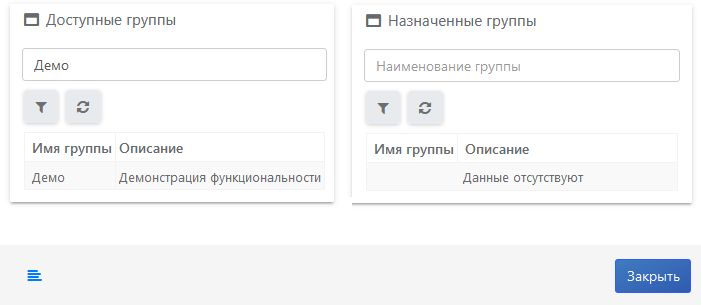 группы операторы 1